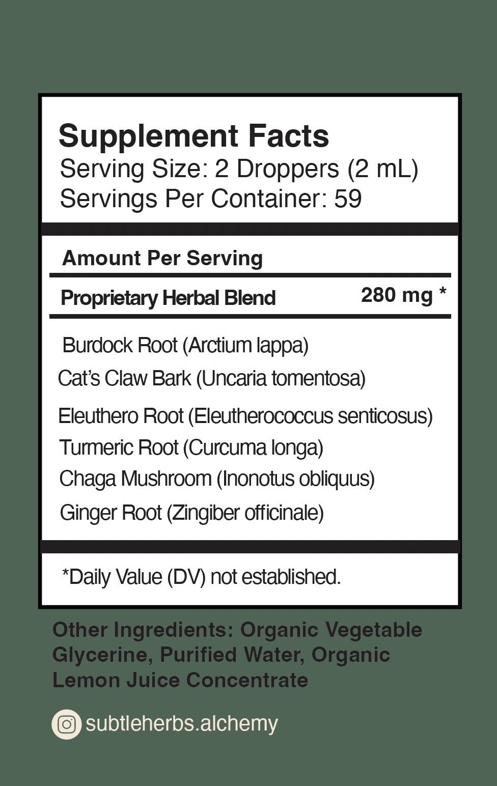 VITAL ROOTS TINCTURE